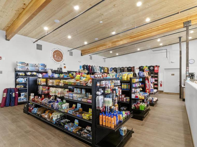 Convenience store interior
