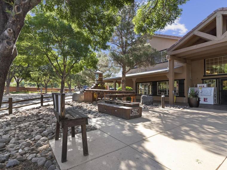 Clubhouse exterior